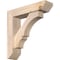 Ekena Millwork Balboa Slat Smooth Bracket w/ Offset Brace, Douglas Fir, 5 1/2"W x 22"D x 22"H BKT0604X22X22BOA06SDF - alternate 1
